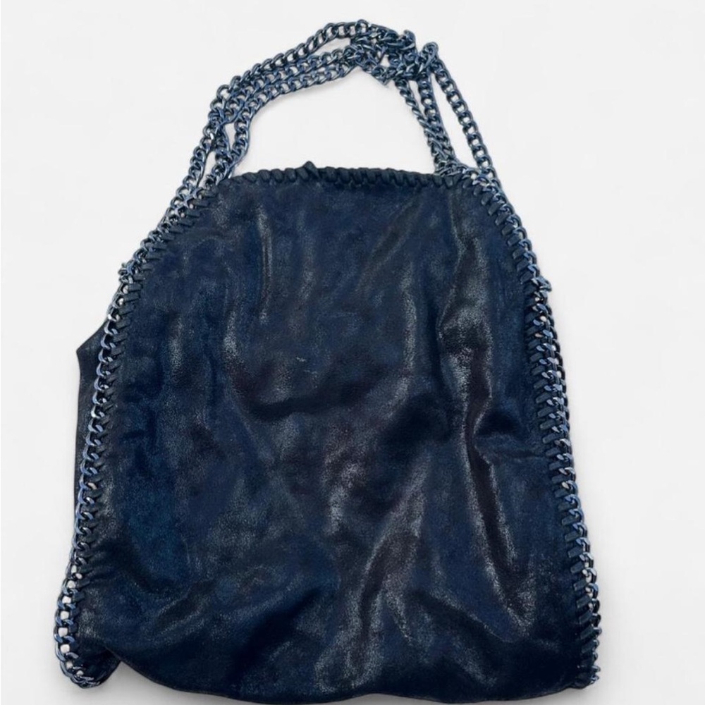 Black suede Chain-Trimmed Women's Bag